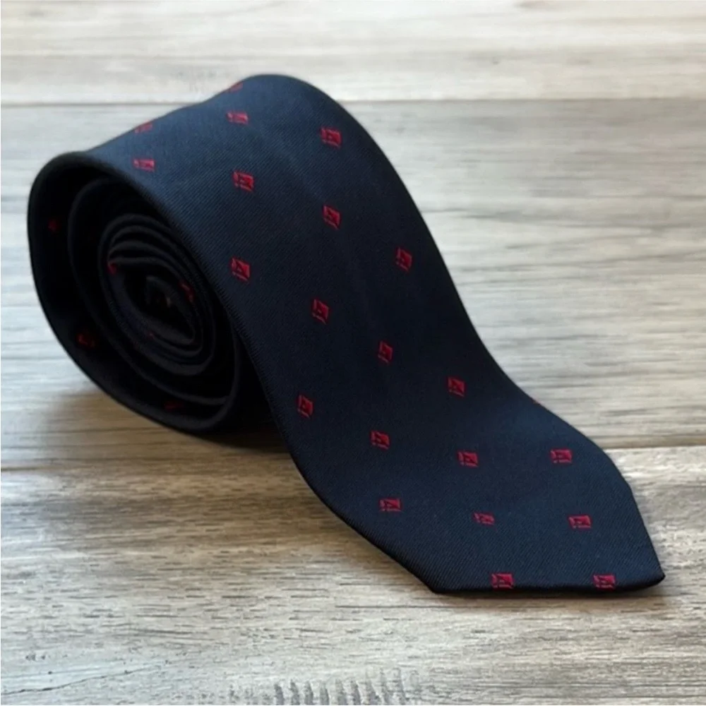 Vintage Givenchy Silk Tie Les Cravates de Givenchy - Picture 1 of 7